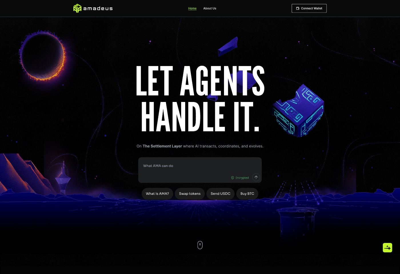 First screen — let agents handle it