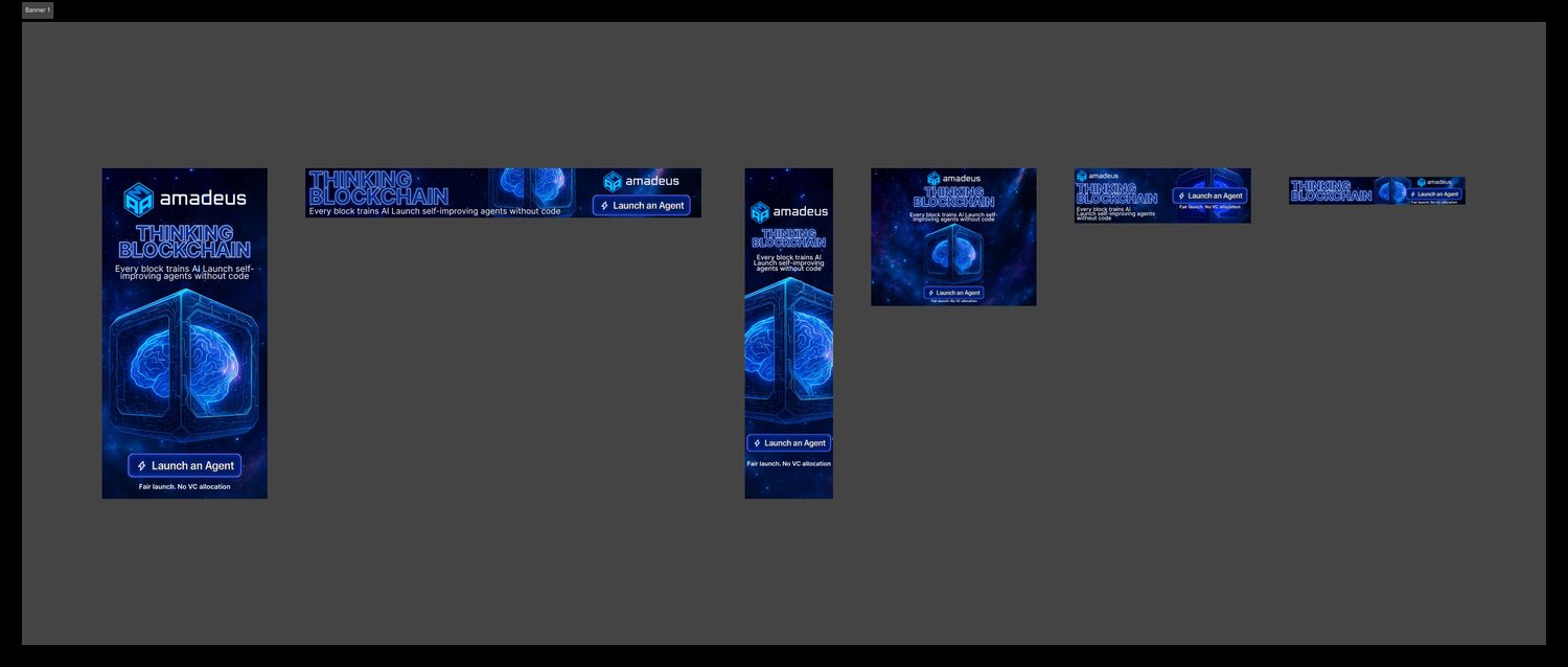 Web3 protocol banners — the blockchain that learns