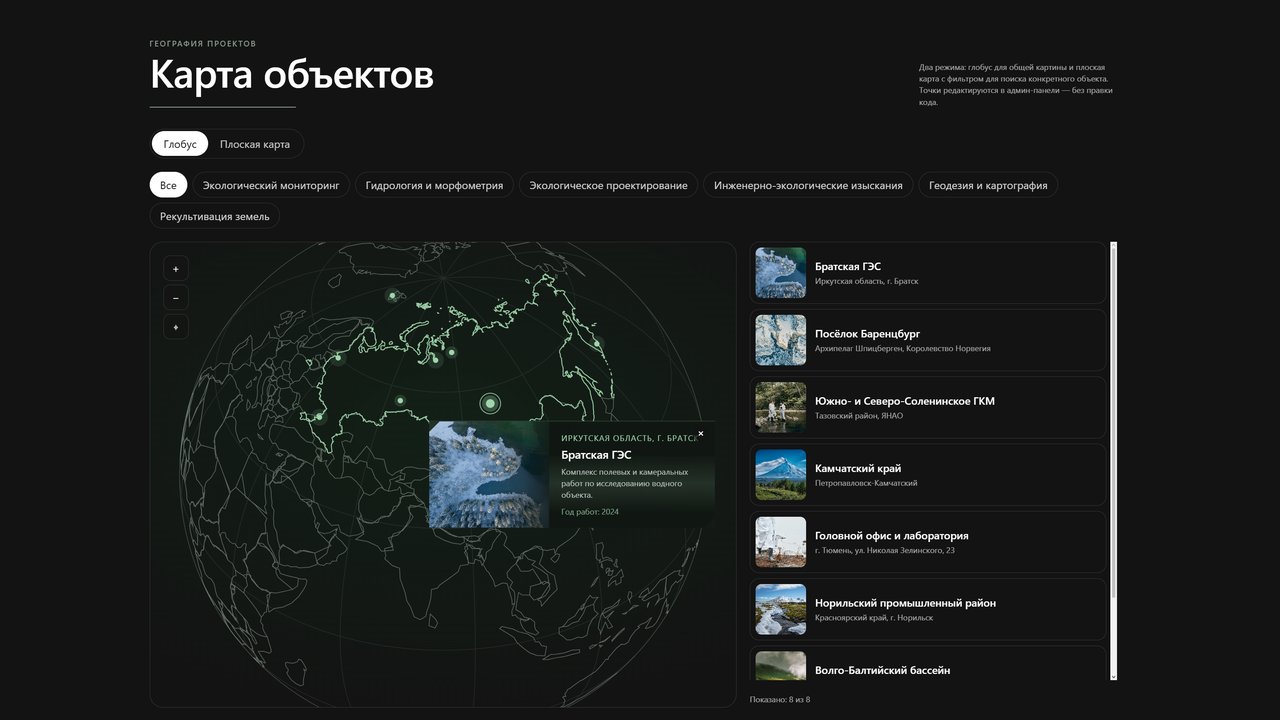 EGF | Ecological & Geographical Company
