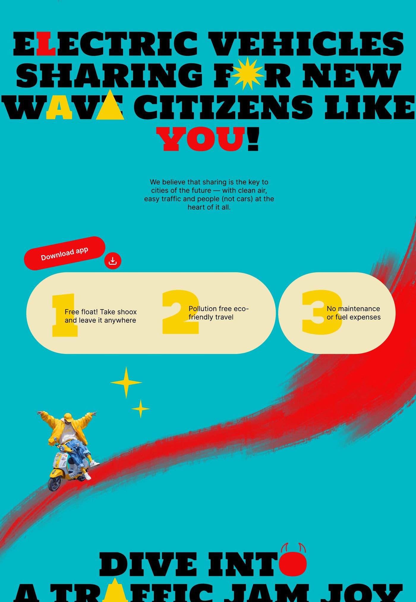 Three arguments and ride scenarios